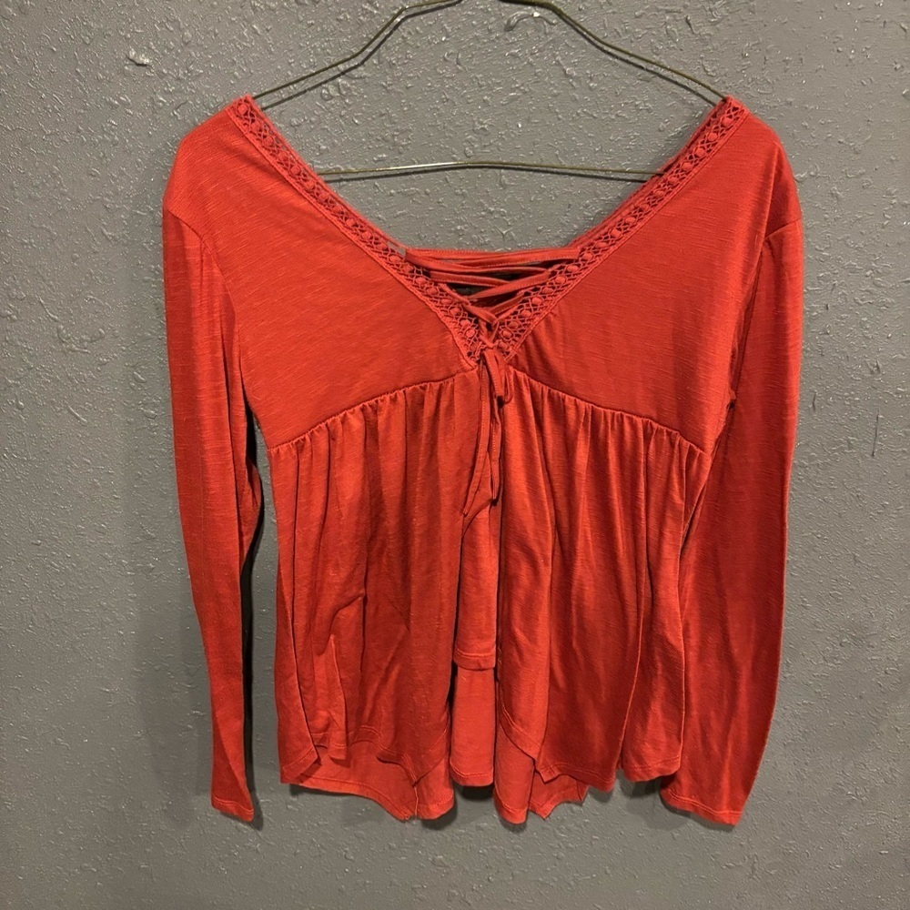 Women’s Maurices Embellished Long Sleeve Blouse - Picture 4 of 5